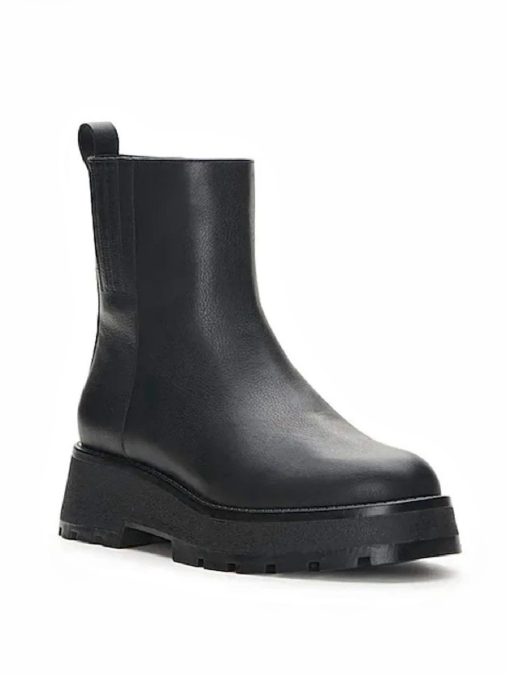 Vince Camuto Vernames Leather Ankle Boots Black Size 9M Like New